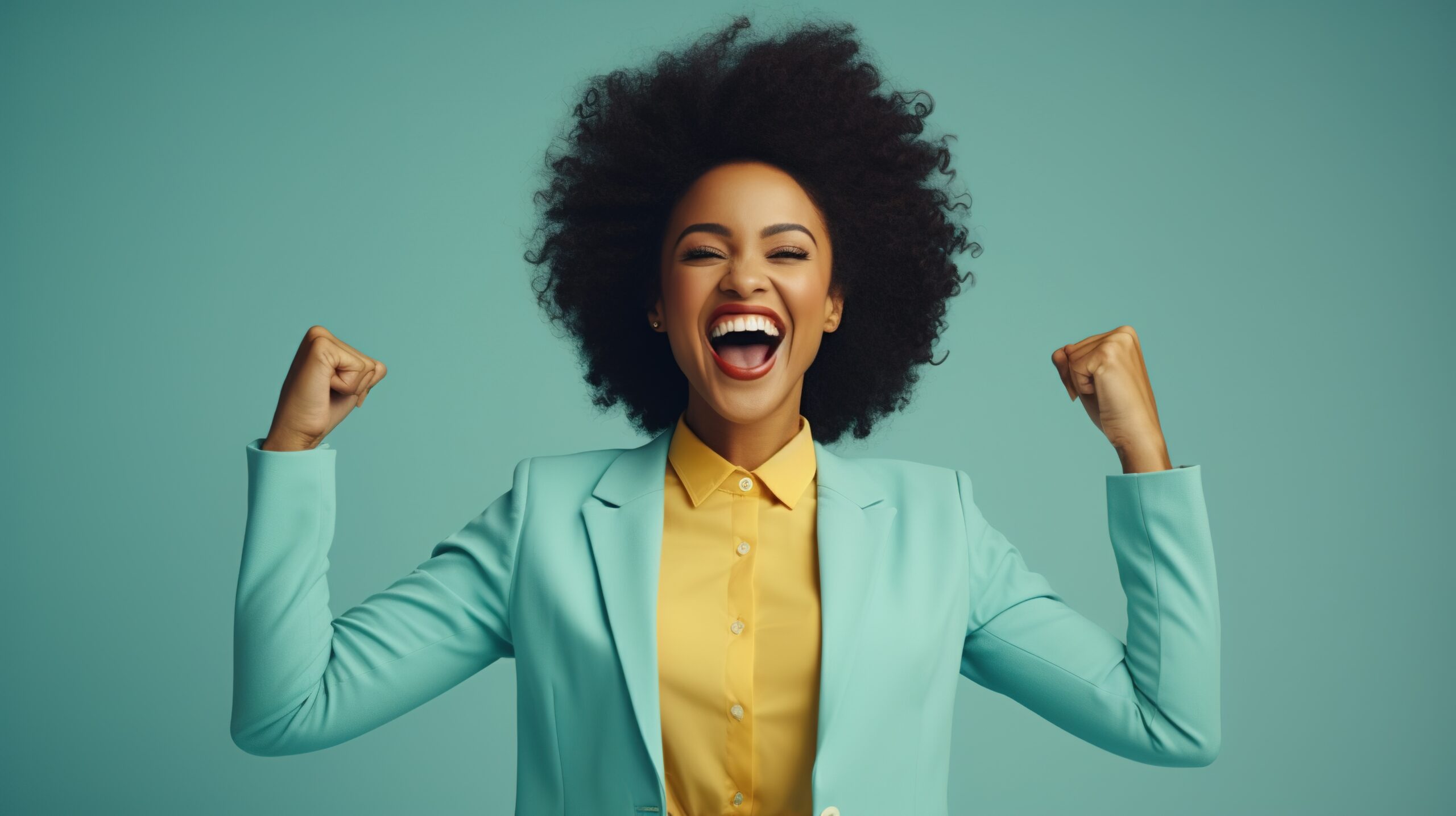 Confident professional leader